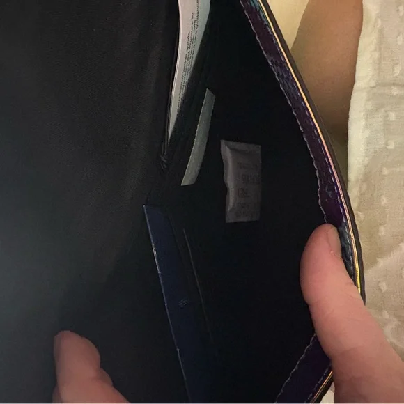 Rebecca Minkoff Holographic Envelope Clutch NWT - Picture 7 of 7